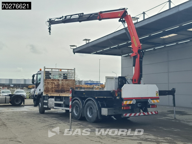 Iveco Trakker 360 6X4 Palfinger PK17.001 SLD Remote Steelsuspension Big-Axle - משאית צד נופל/ שטוחה, משאית מנוף: תמונה 2 Iveco Trakker 360 6X4 Palfinger PK17.001 SLD Remote Steelsuspension Big-Axle - משאית צד נופל/ שטוחה, משאית מנוף: תמונה 2