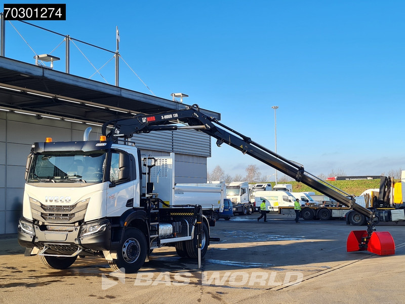 Iveco X-Way 400 4X2 New! HIAB X-Hiduo 138B S-3 Crane 5m3 Promat Tipper Automatic Euro 6 - מזהיר, משאית מנוף: תמונה 5 Iveco X-Way 400 4X2 New! HIAB X-Hiduo 138B S-3 Crane 5m3 Promat Tipper Automatic Euro 6 - מזהיר, משאית מנוף: תמונה 5
