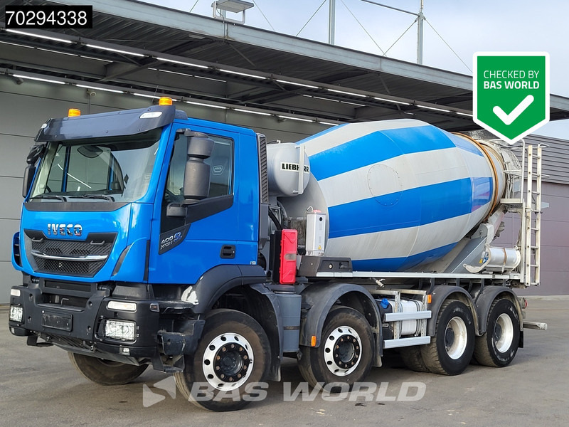 Iveco X-Way 400 X-Way 8X4 Liebherr 9m3 Big-Axle Steelsuspension Euro 6 - משאית מערבלת בטון: תמונה 1 Iveco X-Way 400 X-Way 8X4 Liebherr 9m3 Big-Axle Steelsuspension Euro 6 - משאית מערבלת בטון: תמונה 1