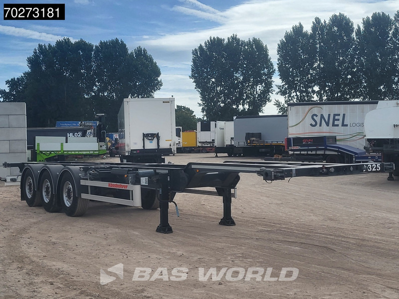 Kässbohrer CSRIL0S0E123 3 axles - סמיטריילר מוביל מכולות/ החלפת גוף: תמונה 5 Kässbohrer CSRIL0S0E123 3 axles - סמיטריילר מוביל מכולות/ החלפת גוף: תמונה 5