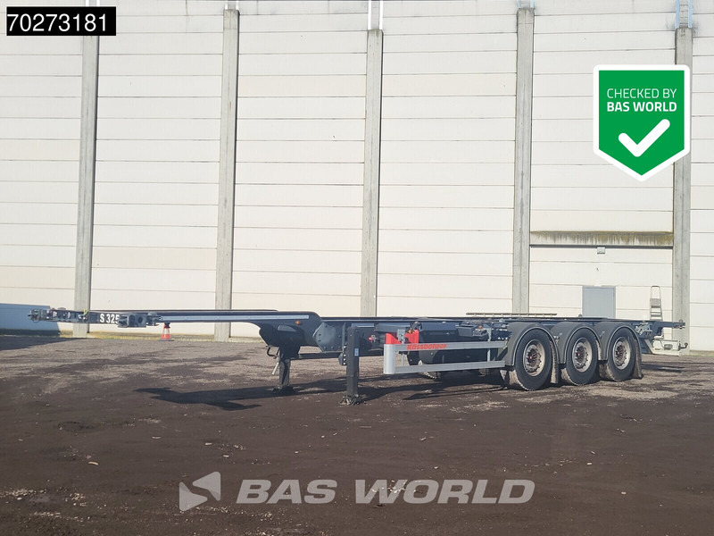 Kässbohrer CSRIL0S0E123 3 axles - סמיטריילר מוביל מכולות/ החלפת גוף: תמונה 1 Kässbohrer CSRIL0S0E123 3 axles - סמיטריילר מוביל מכולות/ החלפת גוף: תמונה 1