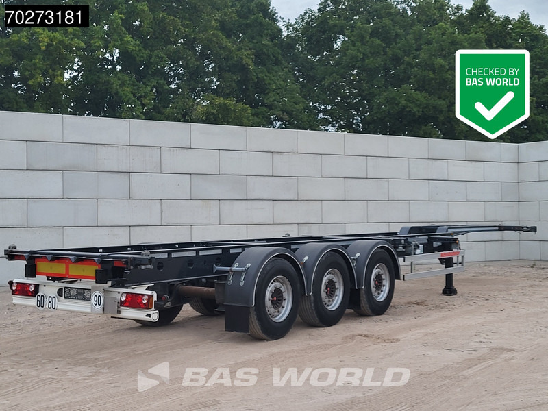 Kässbohrer CSRIL0S0E123 3 axles - סמיטריילר מוביל מכולות/ החלפת גוף: תמונה 1 Kässbohrer CSRIL0S0E123 3 axles - סמיטריילר מוביל מכולות/ החלפת גוף: תמונה 1