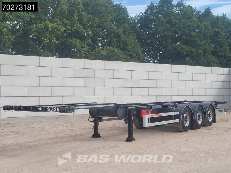 Kässbohrer CSRIL0S0E123 3 axles - סמיטריילר מוביל מכולות/ החלפת גוף: תמונה 2 Kässbohrer CSRIL0S0E123 3 axles - סמיטריילר מוביל מכולות/ החלפת גוף: תמונה 2