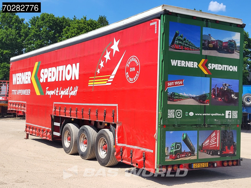 Kempf SP 35/3 Lift + Lenkachse Machine Transport - סמיטריילר עם וילונות צד: תמונה 2 Kempf SP 35/3 Lift + Lenkachse Machine Transport - סמיטריילר עם וילונות צד: תמונה 2