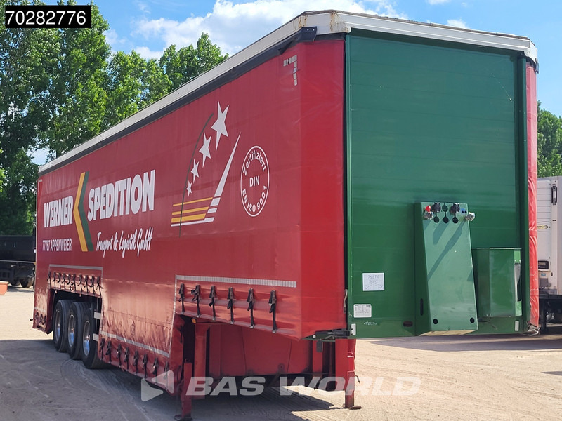 Kempf SP 35/3 Lift + Lenkachse Machine Transport - סמיטריילר עם וילונות צד: תמונה 3 Kempf SP 35/3 Lift + Lenkachse Machine Transport - סמיטריילר עם וילונות צד: תמונה 3