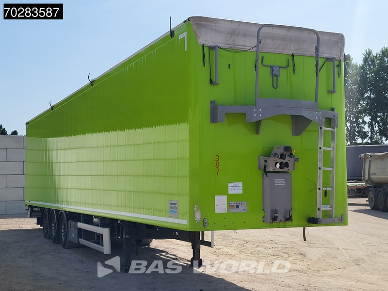 Knapen 3 axles Liftachse 103m3 Schiebewand - סמיטריילר עם רצפת הליכה: תמונה 3 Knapen 3 axles Liftachse 103m3 Schiebewand - סמיטריילר עם רצפת הליכה: תמונה 3