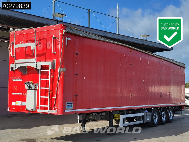 Knapen K100 92m3 10mm Waste Cover Liftachse APK 01/26 - סמיטריילר עם רצפת הליכה: תמונה 1 Knapen K100 92m3 10mm Waste Cover Liftachse APK 01/26 - סמיטריילר עם רצפת הליכה: תמונה 1