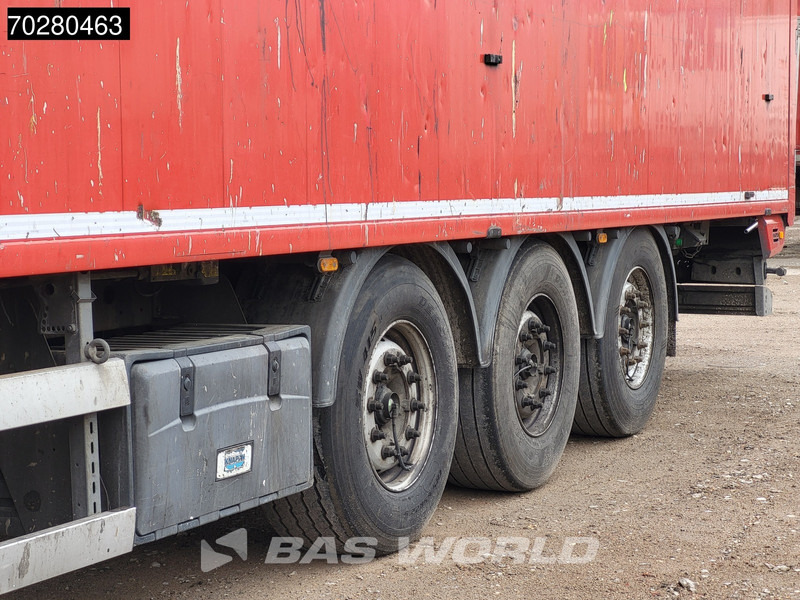 סמיטריילר עם רצפת הליכה Knapen K100 92m3 10mm Waste Cover Liftachse APK 02/26: תמונה 15