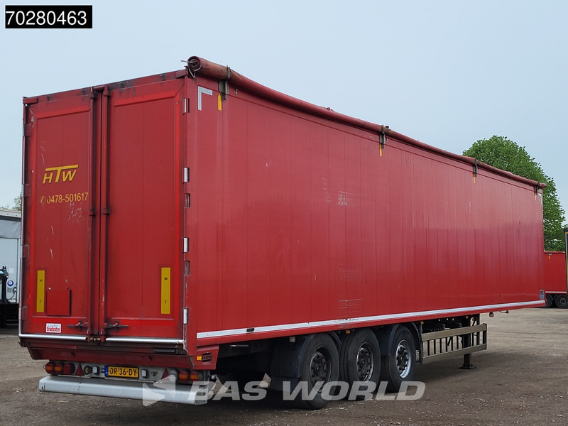 סמיטריילר עם רצפת הליכה Knapen K100 92m3 10mm Waste Cover Liftachse APK 02/26: תמונה 6