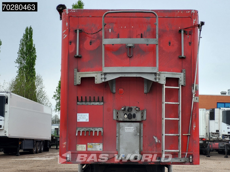 סמיטריילר עם רצפת הליכה Knapen K100 92m3 10mm Waste Cover Liftachse APK 02/26: תמונה 5