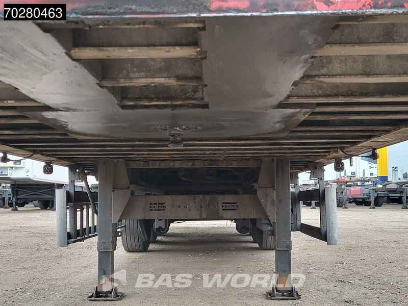סמיטריילר עם רצפת הליכה Knapen K100 92m3 10mm Waste Cover Liftachse APK 02/26: תמונה 13