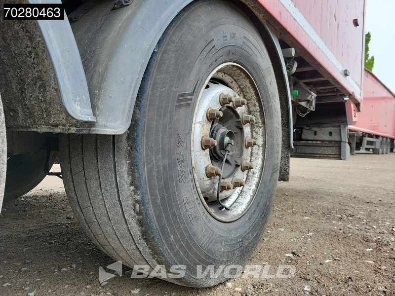 סמיטריילר עם רצפת הליכה Knapen K100 92m3 10mm Waste Cover Liftachse APK 02/26: תמונה 18
