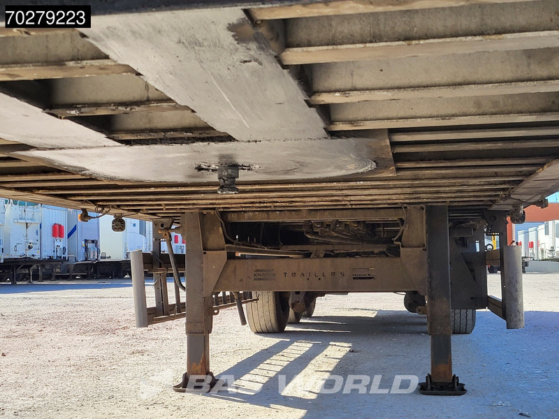 סמיטריילר עם רצפת הליכה Knapen K100 92m3 Liftachse 10mm Waste Cover APK 03/26: תמונה 17