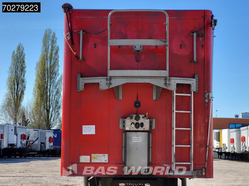 סמיטריילר עם רצפת הליכה Knapen K100 92m3 Liftachse 10mm Waste Cover APK 03/26: תמונה 6