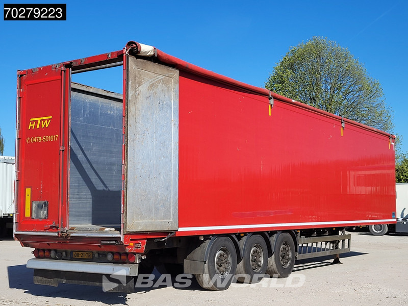 סמיטריילר עם רצפת הליכה Knapen K100 92m3 Liftachse 10mm Waste Cover APK 03/26: תמונה 7