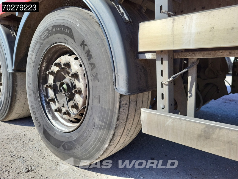 סמיטריילר עם רצפת הליכה Knapen K100 92m3 Liftachse 10mm Waste Cover APK 03/26: תמונה 16