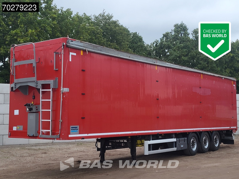 Knapen K100 92m3 Liftachse 10mm Waste Cover APK 03/26 - סמיטריילר עם רצפת הליכה: תמונה 1 Knapen K100 92m3 Liftachse 10mm Waste Cover APK 03/26 - סמיטריילר עם רצפת הליכה: תמונה 1