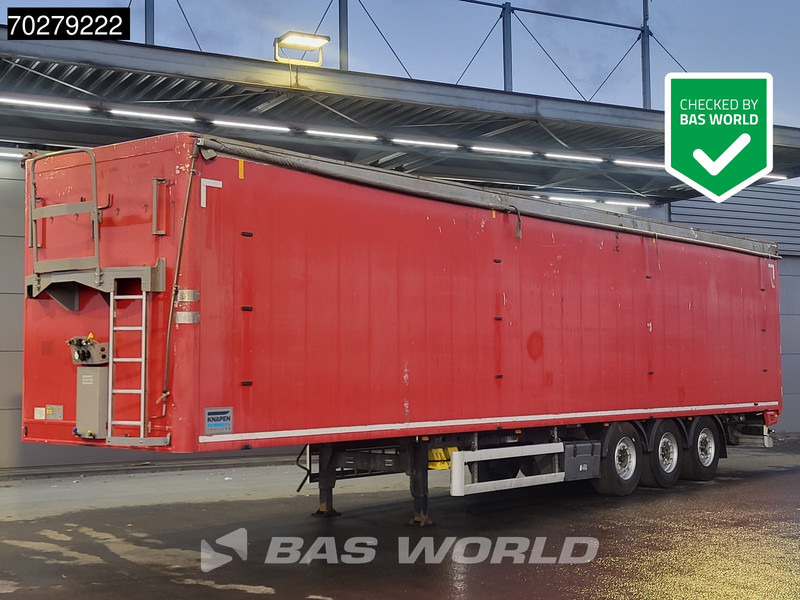 Knapen K100 92m3 Liftachse 10mm Waste Cover - סמיטריילר עם רצפת הליכה: תמונה 1 Knapen K100 92m3 Liftachse 10mm Waste Cover - סמיטריילר עם רצפת הליכה: תמונה 1
