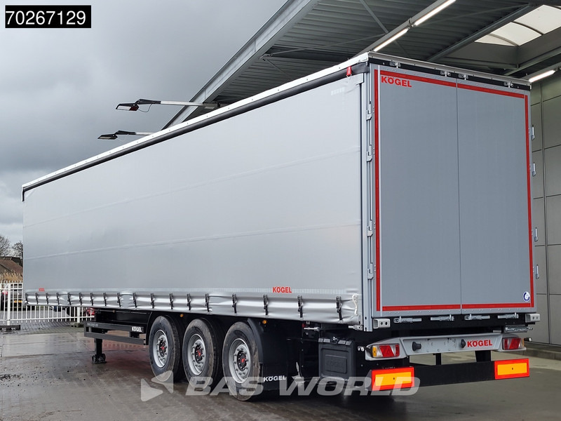 Kögel S24-1 3 axles HARDWOOD NEW SAF Liftachse Edscha - סמיטריילר עם וילונות צד: תמונה 2 Kögel S24-1 3 axles HARDWOOD NEW SAF Liftachse Edscha - סמיטריילר עם וילונות צד: תמונה 2