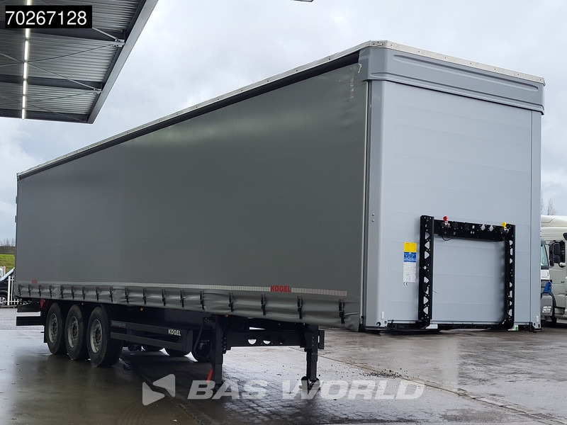 Kögel S24-1 3 axles HARDWOOD OMEGA NEW SAF Liftachse Edscha - סמיטריילר עם וילונות צד: תמונה 5 Kögel S24-1 3 axles HARDWOOD OMEGA NEW SAF Liftachse Edscha - סמיטריילר עם וילונות צד: תמונה 5