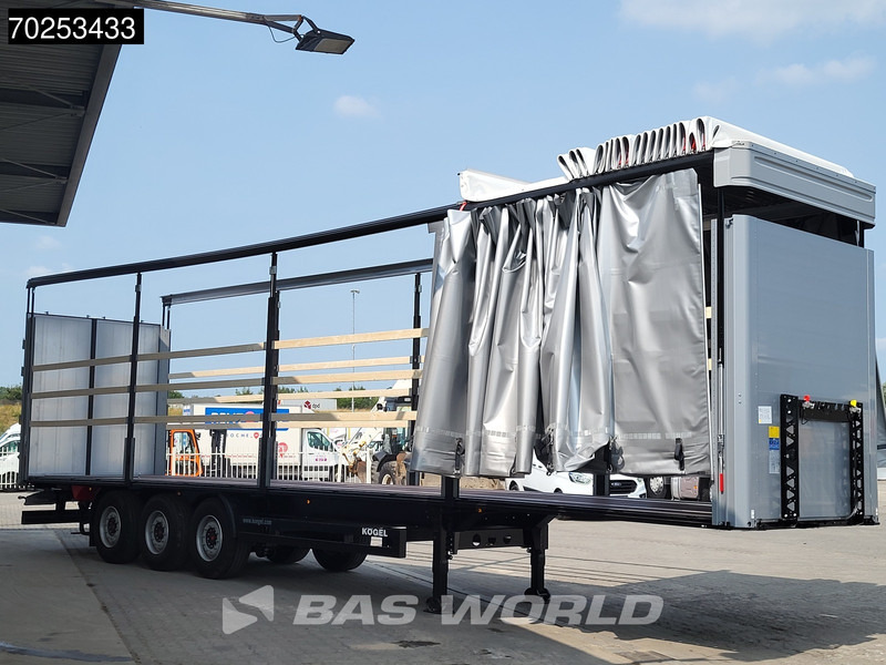 חָדָשׁ סמיטריילר עם וילונות צד Kögel S24-1 3 axles NEW HUBDACH Liftachse Lifting+ Sliding Roof: תמונה 20