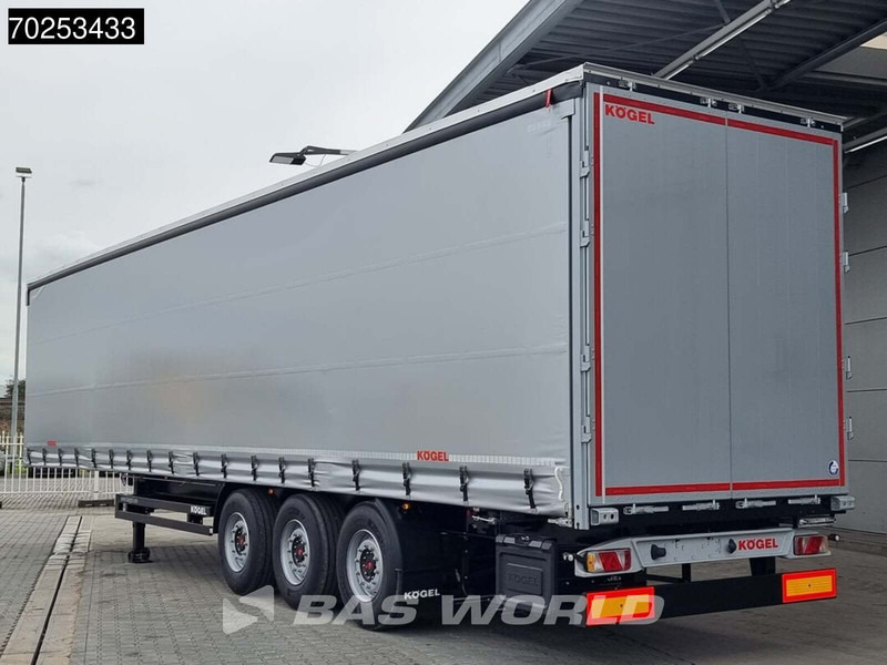 חָדָשׁ סמיטריילר עם וילונות צד Kögel S24-1 3 axles NEW HUBDACH Liftachse Lifting+ Sliding Roof: תמונה 8