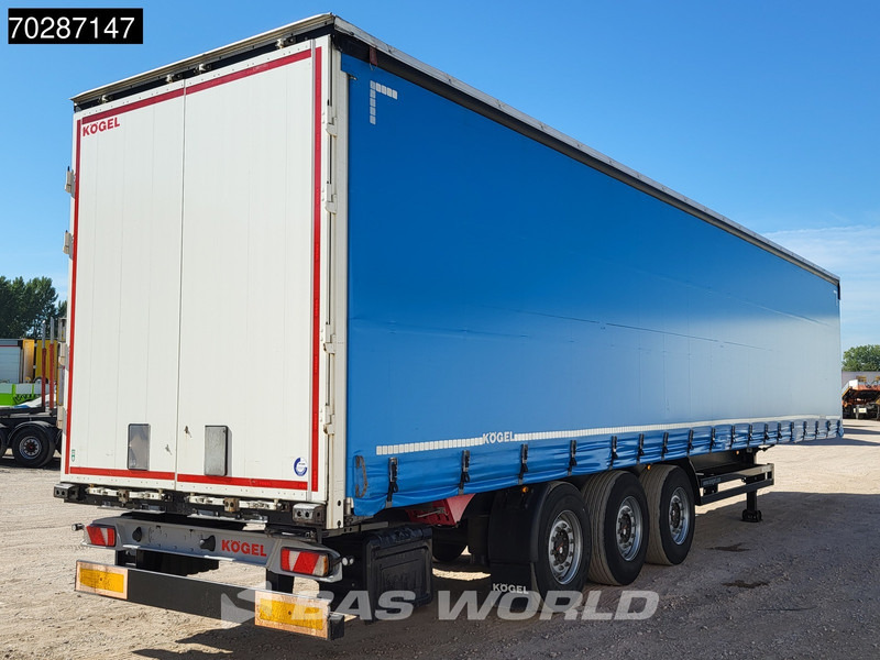 Kögel S24-1 Liftachse Schiebedach - סמיטריילר עם וילונות צד: תמונה 5 Kögel S24-1 Liftachse Schiebedach - סמיטריילר עם וילונות צד: תמונה 5