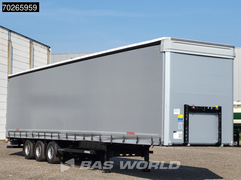 Kögel S24-1 MEGA Hubdach Liftachse Lifting Roof - סמיטריילר עם וילונות צד: תמונה 3 Kögel S24-1 MEGA Hubdach Liftachse Lifting Roof - סמיטריילר עם וילונות צד: תמונה 3