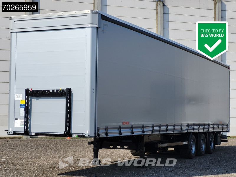 Kögel S24-1 MEGA Hubdach Liftachse Lifting Roof - סמיטריילר עם וילונות צד: תמונה 1 Kögel S24-1 MEGA Hubdach Liftachse Lifting Roof - סמיטריילר עם וילונות צד: תמונה 1