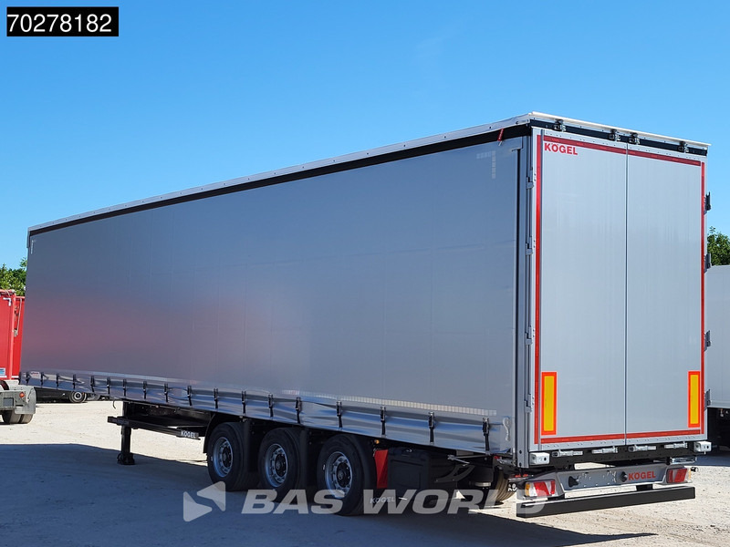 Kögel S24-1 MEGA Hubdach Liftachse Lifting Roof - סמיטריילר עם וילונות צד: תמונה 2 Kögel S24-1 MEGA Hubdach Liftachse Lifting Roof - סמיטריילר עם וילונות צד: תמונה 2