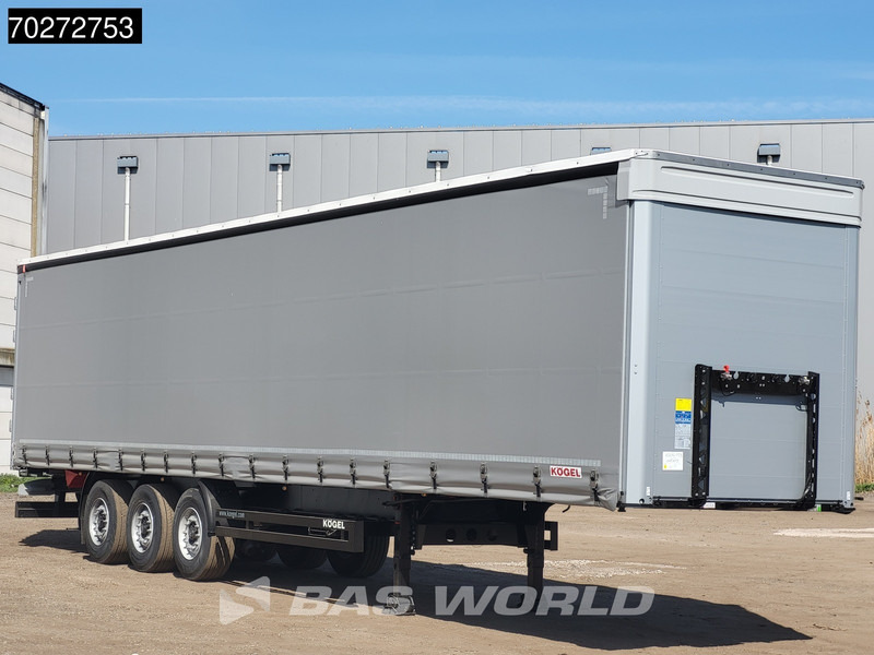 Kögel S24-1 NEW COIL Liftachse - סמיטריילר עם וילונות צד: תמונה 5 Kögel S24-1 NEW COIL Liftachse - סמיטריילר עם וילונות צד: תמונה 5