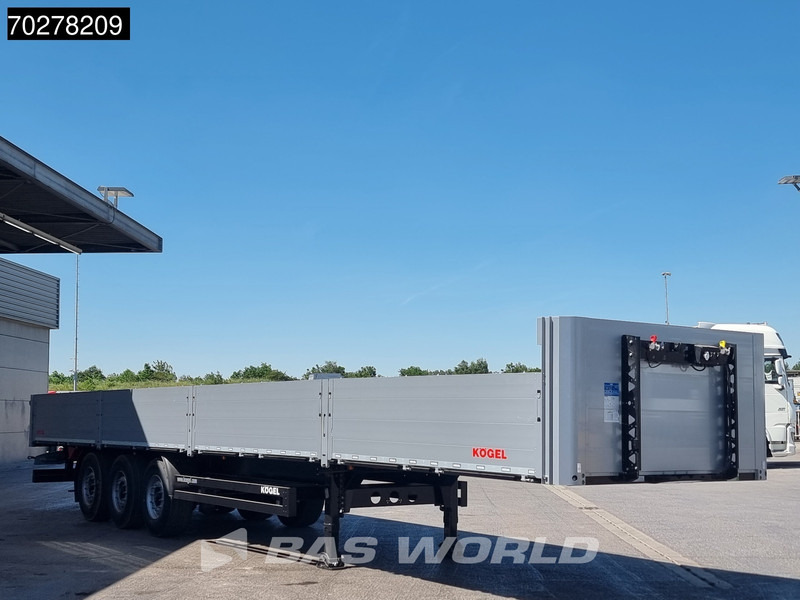 Kögel S24-1 NEW Liftachse Bordwände - סמיטריילר צד נופל/ שטוח: תמונה 3 Kögel S24-1 NEW Liftachse Bordwände - סמיטריילר צד נופל/ שטוח: תמונה 3