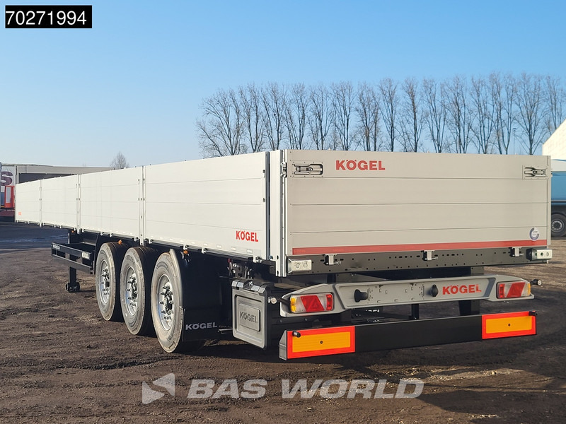 Kögel S24-1 NEW Liftachse Bordwände - סמיטריילר צד נופל/ שטוח: תמונה 2 Kögel S24-1 NEW Liftachse Bordwände - סמיטריילר צד נופל/ שטוח: תמונה 2