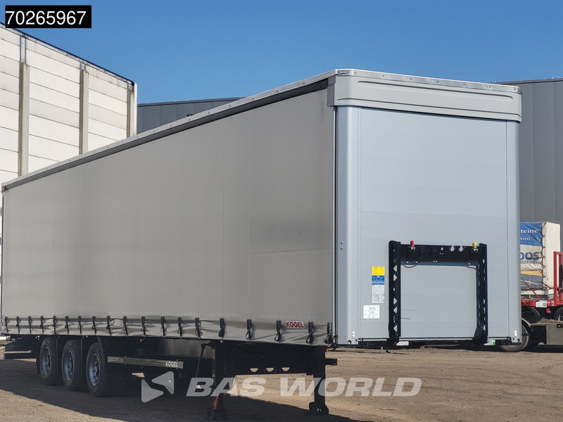 Kögel S24-1 Nieuw! MEGA Hubdach Liftachse Lifting Roof - סמיטריילר עם וילונות צד: תמונה 3 Kögel S24-1 Nieuw! MEGA Hubdach Liftachse Lifting Roof - סמיטריילר עם וילונות צד: תמונה 3