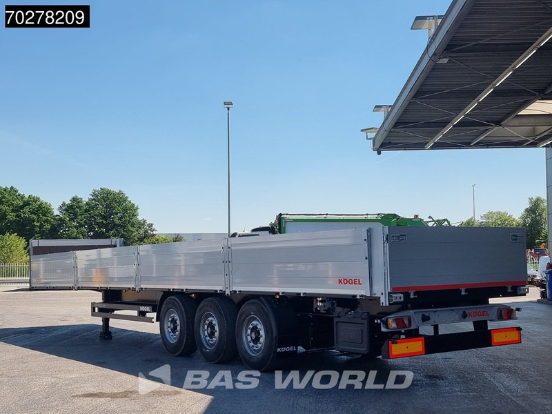 Kögel S24-1 OPEN Liftachse Bordwände - סמיטריילר צד נופל/ שטוח: תמונה 2 Kögel S24-1 OPEN Liftachse Bordwände - סמיטריילר צד נופל/ שטוח: תמונה 2