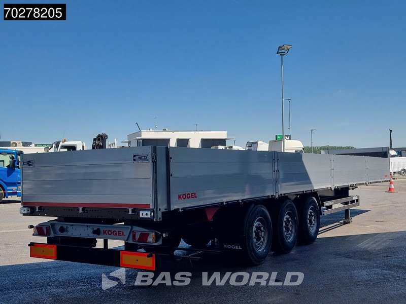 Kögel S24-1 OPEN Liftachse Bordwände - סמיטריילר צד נופל/ שטוח: תמונה 5 Kögel S24-1 OPEN Liftachse Bordwände - סמיטריילר צד נופל/ שטוח: תמונה 5