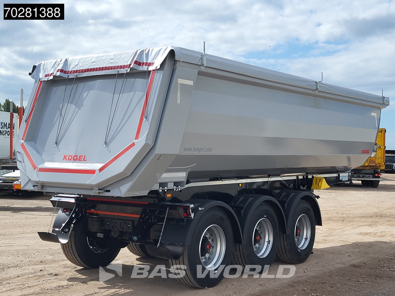 Kögel SKM24 NEW 29m3 Liftachse - סמיטריילר עם מזהיר: תמונה 5 Kögel SKM24 NEW 29m3 Liftachse - סמיטריילר עם מזהיר: תמונה 5