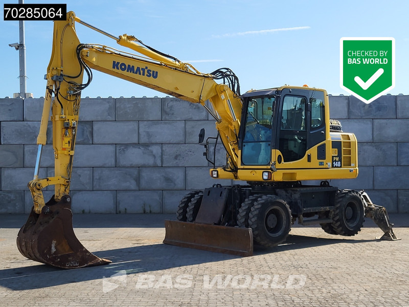 Komatsu PW148 -8 - מחפר גלגלים: תמונה 1 Komatsu PW148 -8 - מחפר גלגלים: תמונה 1
