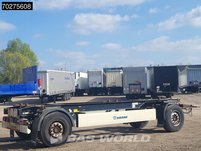 Krone AZ - קרון נגרר מוביל מכולות/ החלפת גוף: תמונה 2 Krone AZ - קרון נגרר מוביל מכולות/ החלפת גוף: תמונה 2