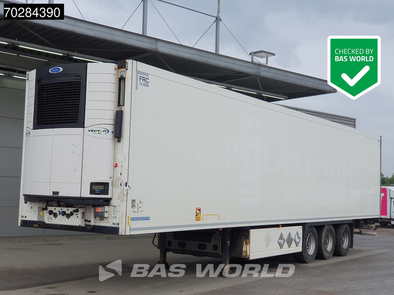 Krone Carrier Vector 1950Mt 3 axles TÜV 01/26 Doppelverdampfer Doppelstock Blumenbreit Schiebewand - סמיטריילר עם קירור: תמונה 1 Krone Carrier Vector 1950Mt 3 axles TÜV 01/26 Doppelverdampfer Doppelstock Blumenbreit Schiebewand - סמיטריילר עם קירור: תמונה 1