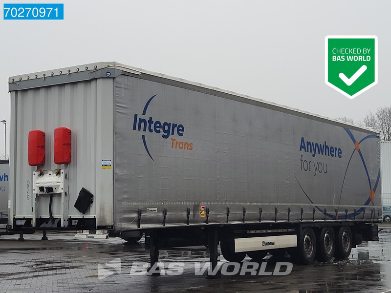 Krone SD 3 axles Anti-Vandalimus-Plane - סמיטריילר עם וילונות צד: תמונה 1 Krone SD 3 axles Anti-Vandalimus-Plane - סמיטריילר עם וילונות צד: תמונה 1