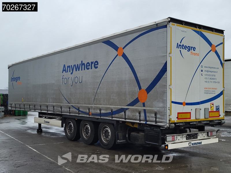 Krone SD 3 axles Anti-Vandalimus-Plane - סמיטריילר עם וילונות צד: תמונה 2 Krone SD 3 axles Anti-Vandalimus-Plane - סמיטריילר עם וילונות צד: תמונה 2