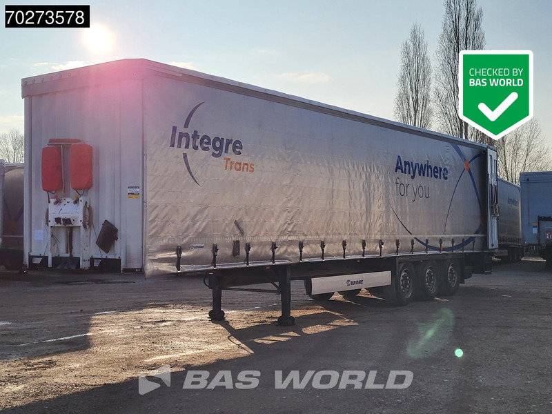 Krone SD 3 axles Anti-Vandalimus-Plane - סמיטריילר עם וילונות צד: תמונה 1 Krone SD 3 axles Anti-Vandalimus-Plane - סמיטריילר עם וילונות צד: תמונה 1