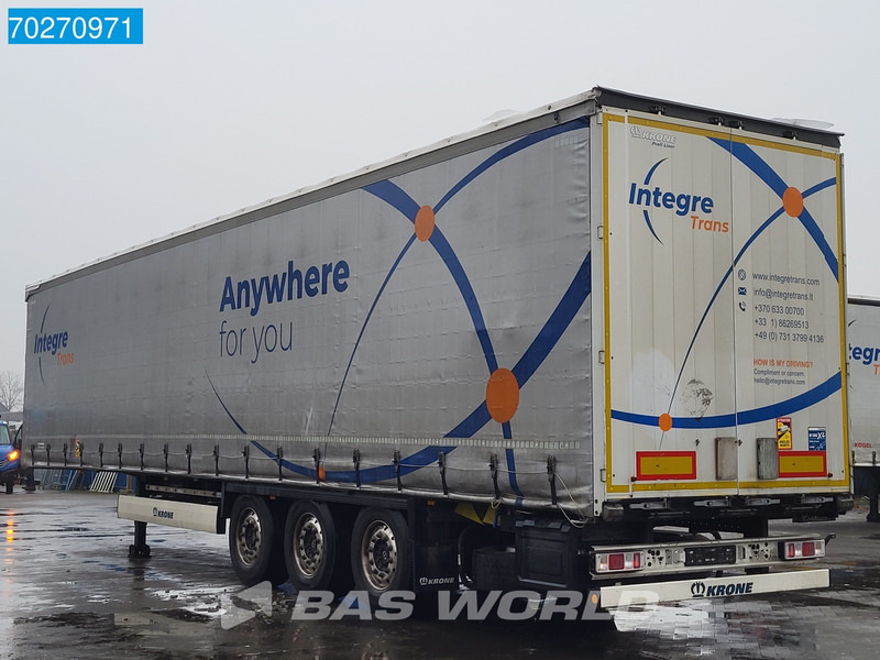Krone SD 3 axles Anti-Vandalimus-Plane - סמיטריילר עם וילונות צד: תמונה 2 Krone SD 3 axles Anti-Vandalimus-Plane - סמיטריילר עם וילונות צד: תמונה 2