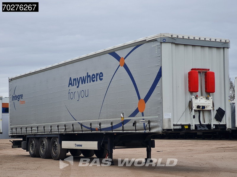 Krone SD 3 axles Edscha Anti Vandalismus plane - סמיטריילר עם וילונות צד: תמונה 3 Krone SD 3 axles Edscha Anti Vandalismus plane - סמיטריילר עם וילונות צד: תמונה 3