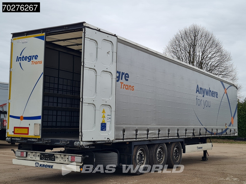 Krone SD 3 axles Edscha Anti Vandalismus plane - סמיטריילר עם וילונות צד: תמונה 5 Krone SD 3 axles Edscha Anti Vandalismus plane - סמיטריילר עם וילונות צד: תמונה 5