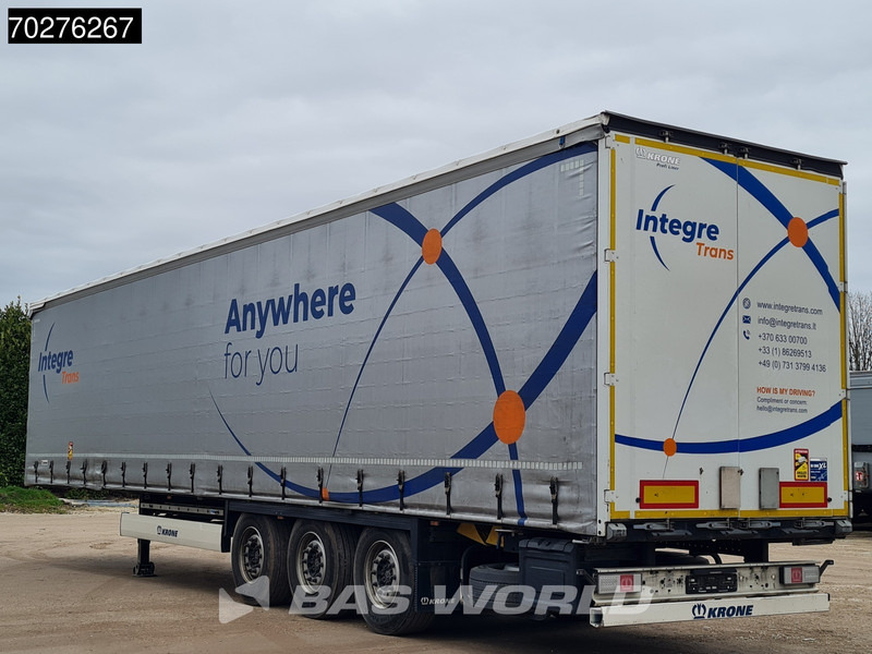 Krone SD 3 axles Edscha Anti Vandalismus plane - סמיטריילר עם וילונות צד: תמונה 2 Krone SD 3 axles Edscha Anti Vandalismus plane - סמיטריילר עם וילונות צד: תמונה 2