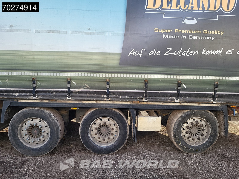 סמיטריילר עם וילונות צד Krone SD 3 axles Forklift Lift+Lenkachse Kooiaap Palettenkasten SAF Sliding Roof: תמונה 15