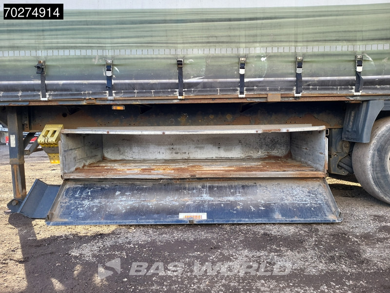 סמיטריילר עם וילונות צד Krone SD 3 axles Forklift Lift+Lenkachse Kooiaap Palettenkasten SAF Sliding Roof: תמונה 14