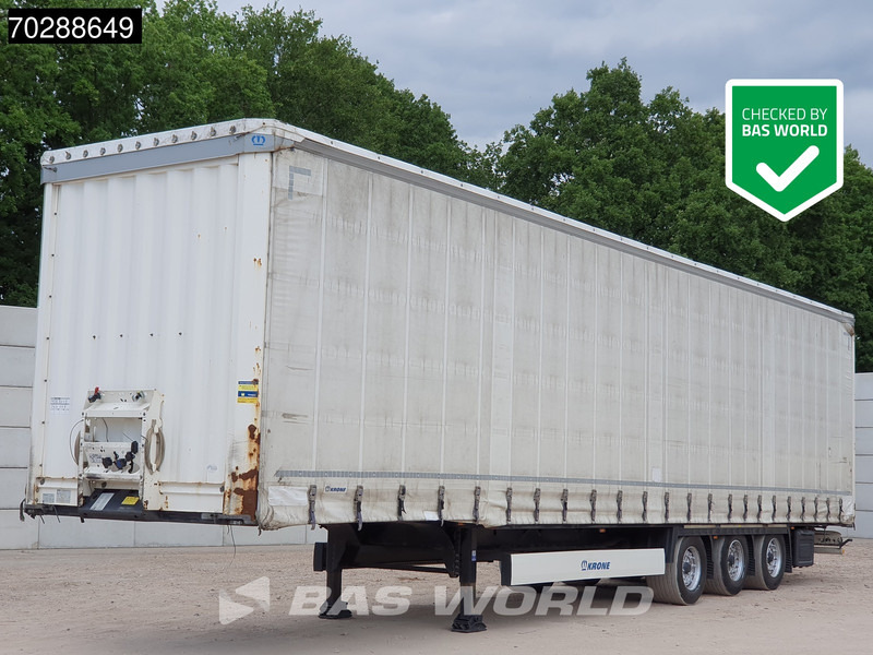 Krone SD 3 axles MEGA Schiebedach Hubdach 100m3 - סמיטריילר עם וילונות צד: תמונה 1 Krone SD 3 axles MEGA Schiebedach Hubdach 100m3 - סמיטריילר עם וילונות צד: תמונה 1